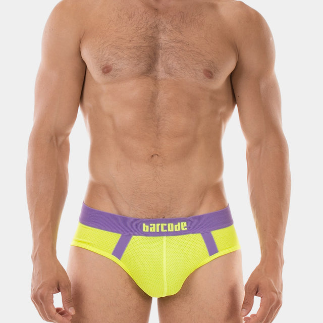 Barcode Berlin Brief Sonny Neon Green Purple