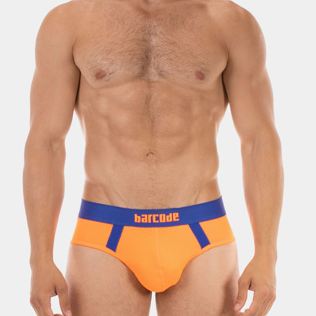 Barcode Berlin Brief Sonny Neon Orange Royal