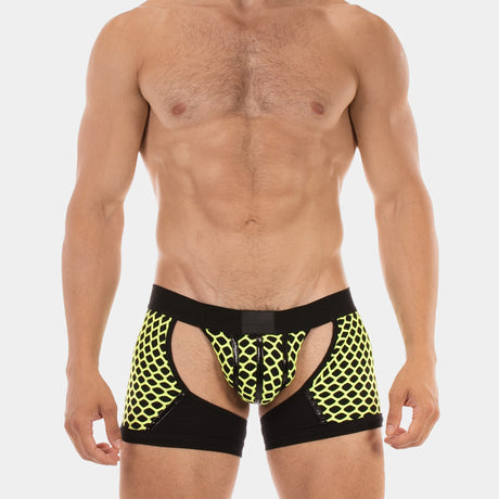 Barcode Berlin Chap Boxer Revo Neon Yellow Black