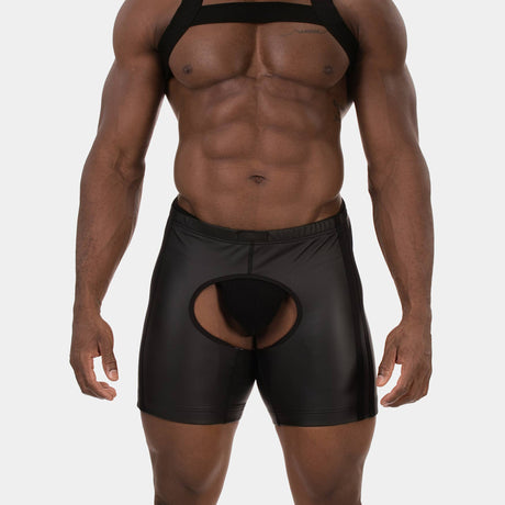 Barcode Berlin Chaps Short Jiho Black
