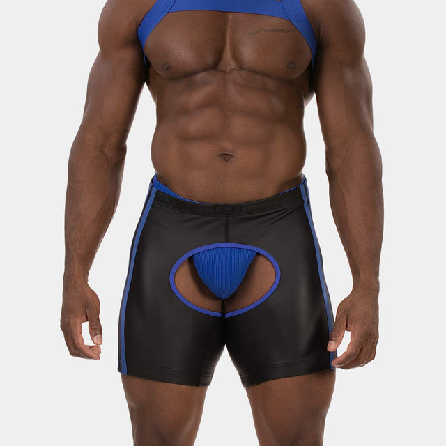 Barcode Berlin Chaps Short Jiho Black Royal