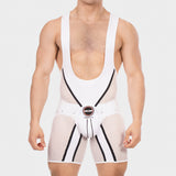 Barcode Berlin Chaps Singlet Krish White Black