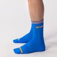 Barcode Berlin Festival Socks Neon Blue Orange