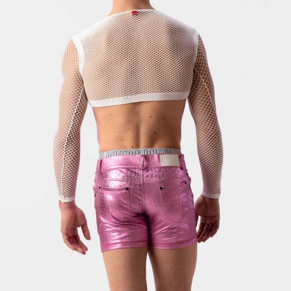 Barcode Berlin Foiled Short Planet Neon Pink
