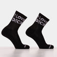 Barcode Berlin Fun Socks I Love Dick Black White