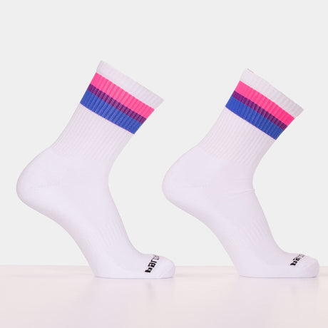 Barcode Berlin Half Fetish Socks Bisexual White