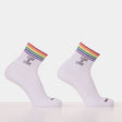Barcode Berlin Half Fetish Socks Love Is Love White
