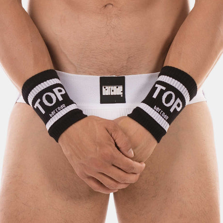 Barcode Berlin Identity Wristband Top Black White