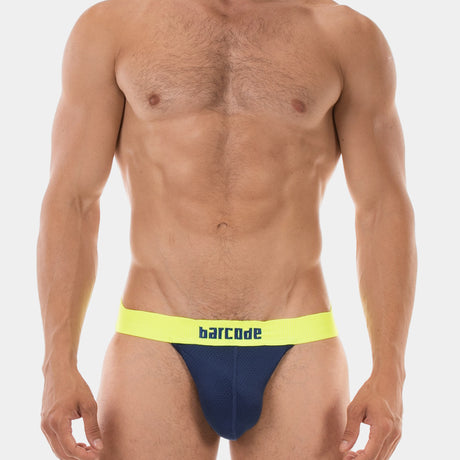 Barcode Berlin Jock Arlo Navy Neon Green