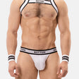 Barcode Berlin Jockstrap BOTTOM White Black