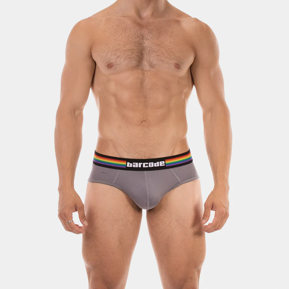 Barcode Berlin Pride Brief Grey