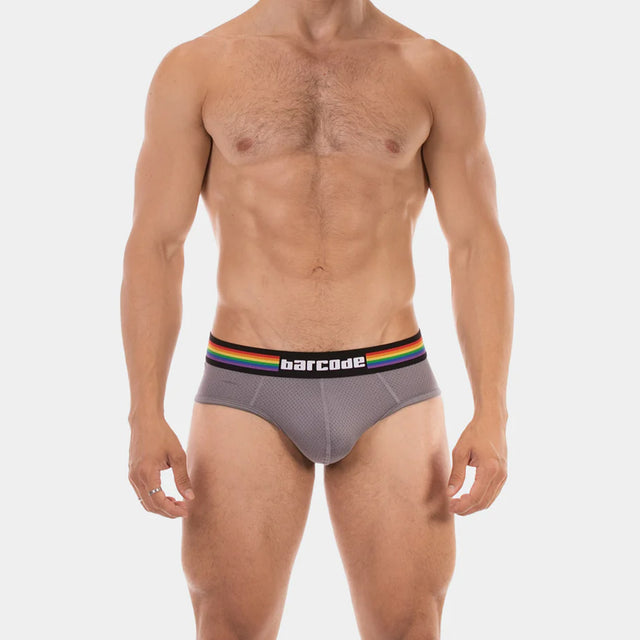 Barcode Berlin Pride Brief Grey
