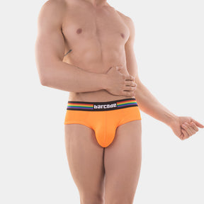 Barcode Berlin Pride Brief Neon Orange