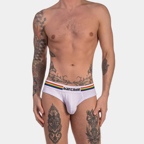 Barcode Berlin Pride Brief White