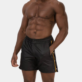 Barcode Berlin Short Fuad Black Yellow