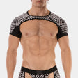 Barcode Berlin Shoulder Harness Ribo Black White