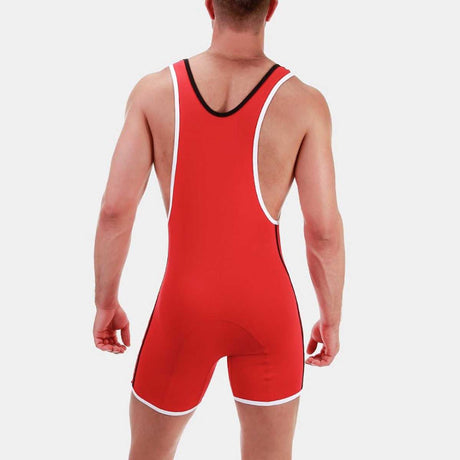 Barcode Berlin Singlet Allan Red Black White
