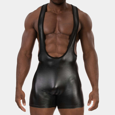 Barcode Berlin Singlet Bazo Army Black