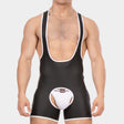 Barcode Berlin Singlet Kam Black White