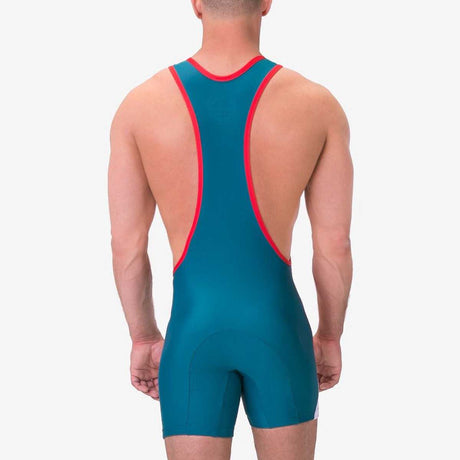 Barcode Berlin Singlet Luckenwalde Red White Petrol
