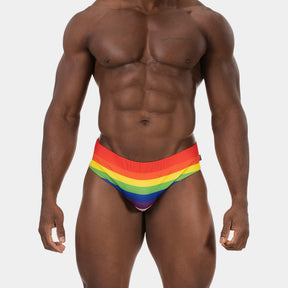 Barcode Berlin Swim Brief Rainbow