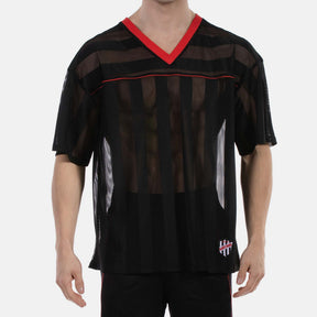 Barcode Berlin T-Shirt Aksel Black Red