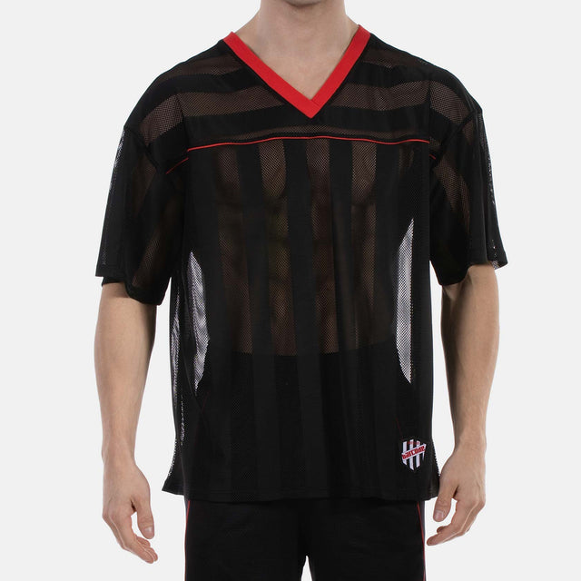 Barcode Berlin T-Shirt Aksel Black Red