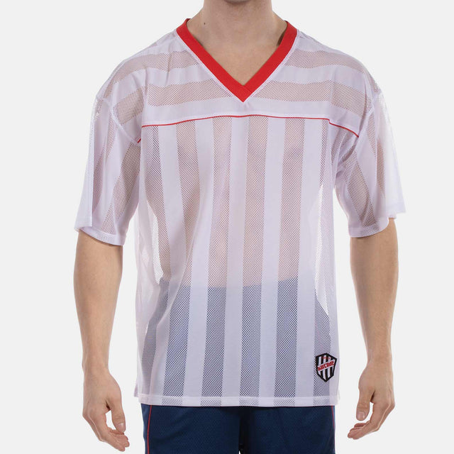 Barcode Berlin T-Shirt Aksel White Red