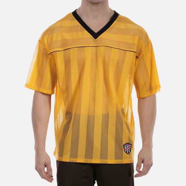 Barcode Berlin T-Shirt Aksel Yellow Black