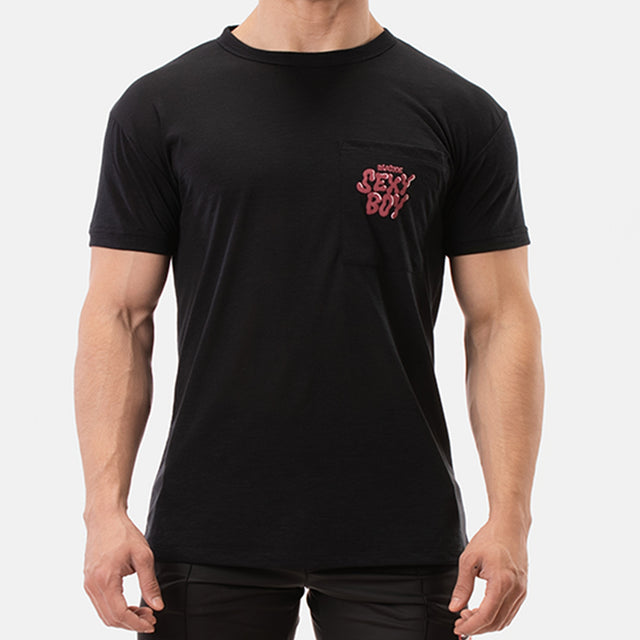 Barcode Berlin T Shirt Min Black