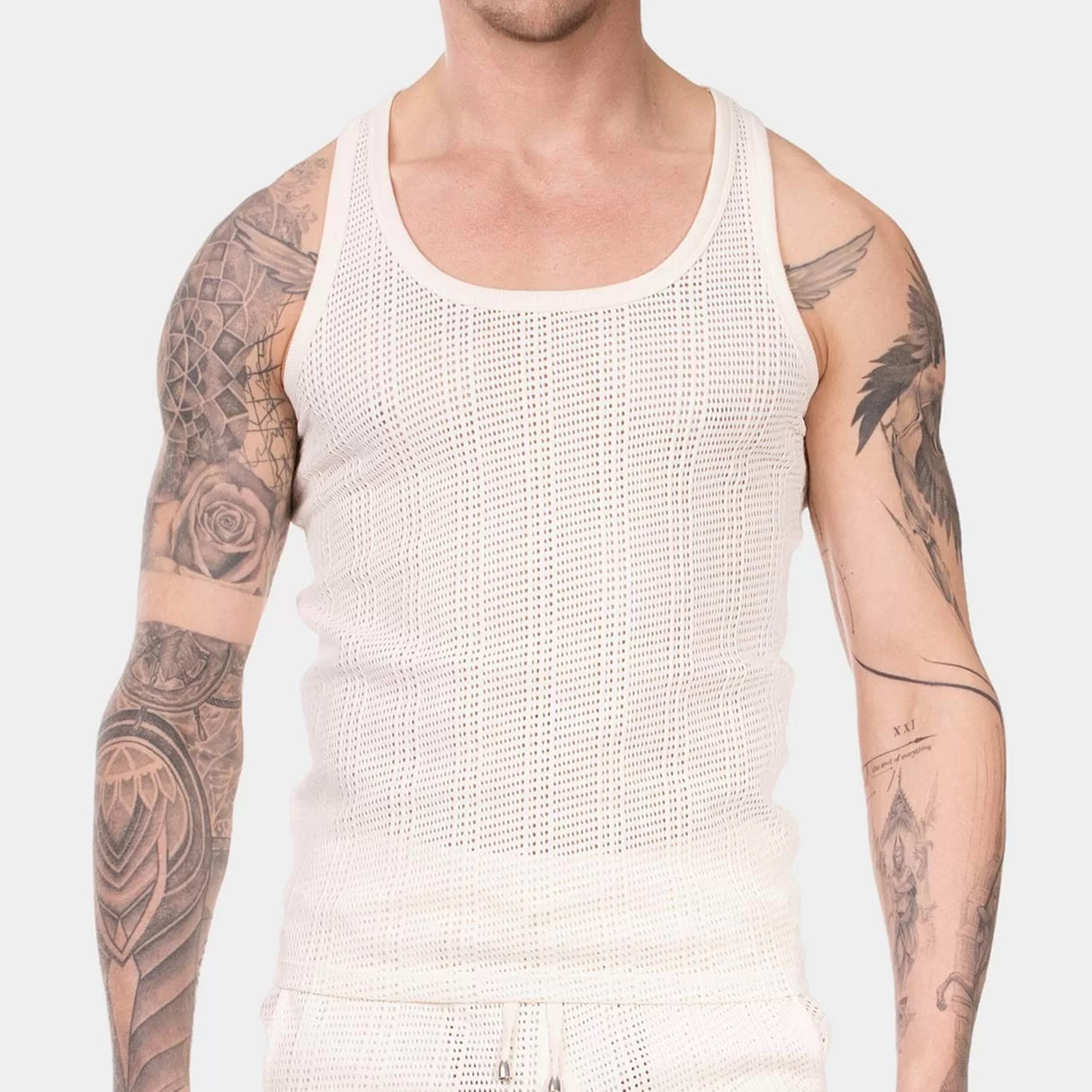 Barcode Berlin Tank Top Barnabé Nude