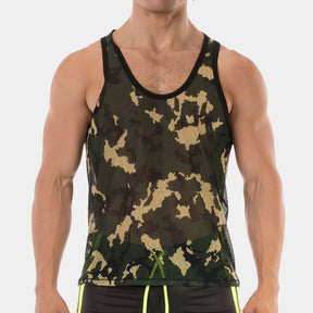 Barcode Berlin Tank Top Camo 25