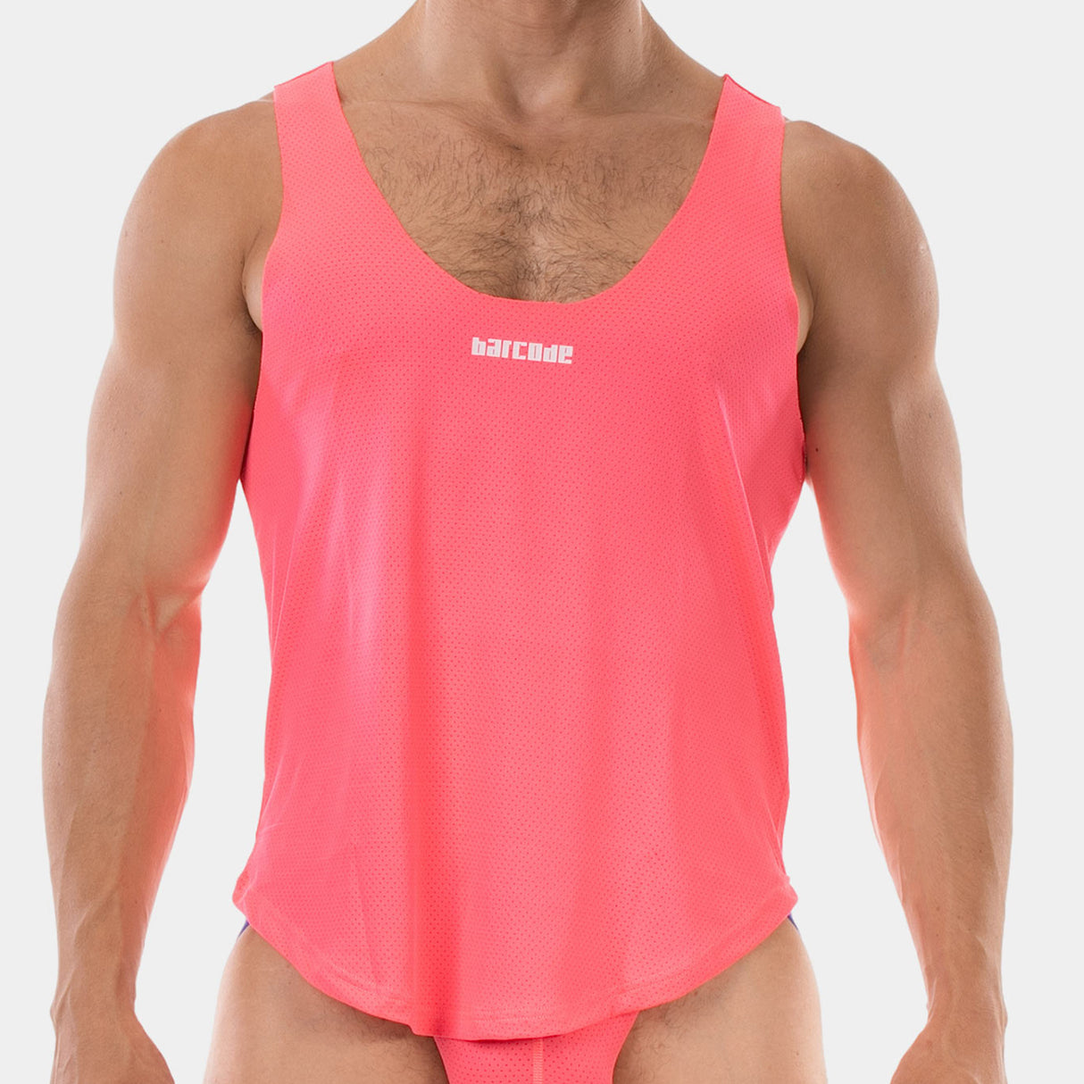 Barcode Berlin Tank Top Siler Pink