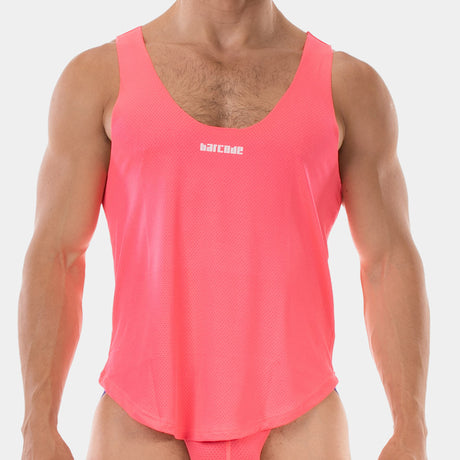 Barcode Berlin Tank Top Siler Pink