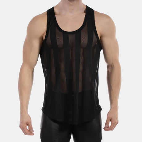 Barcode Berlin Tank Top Tobias Black