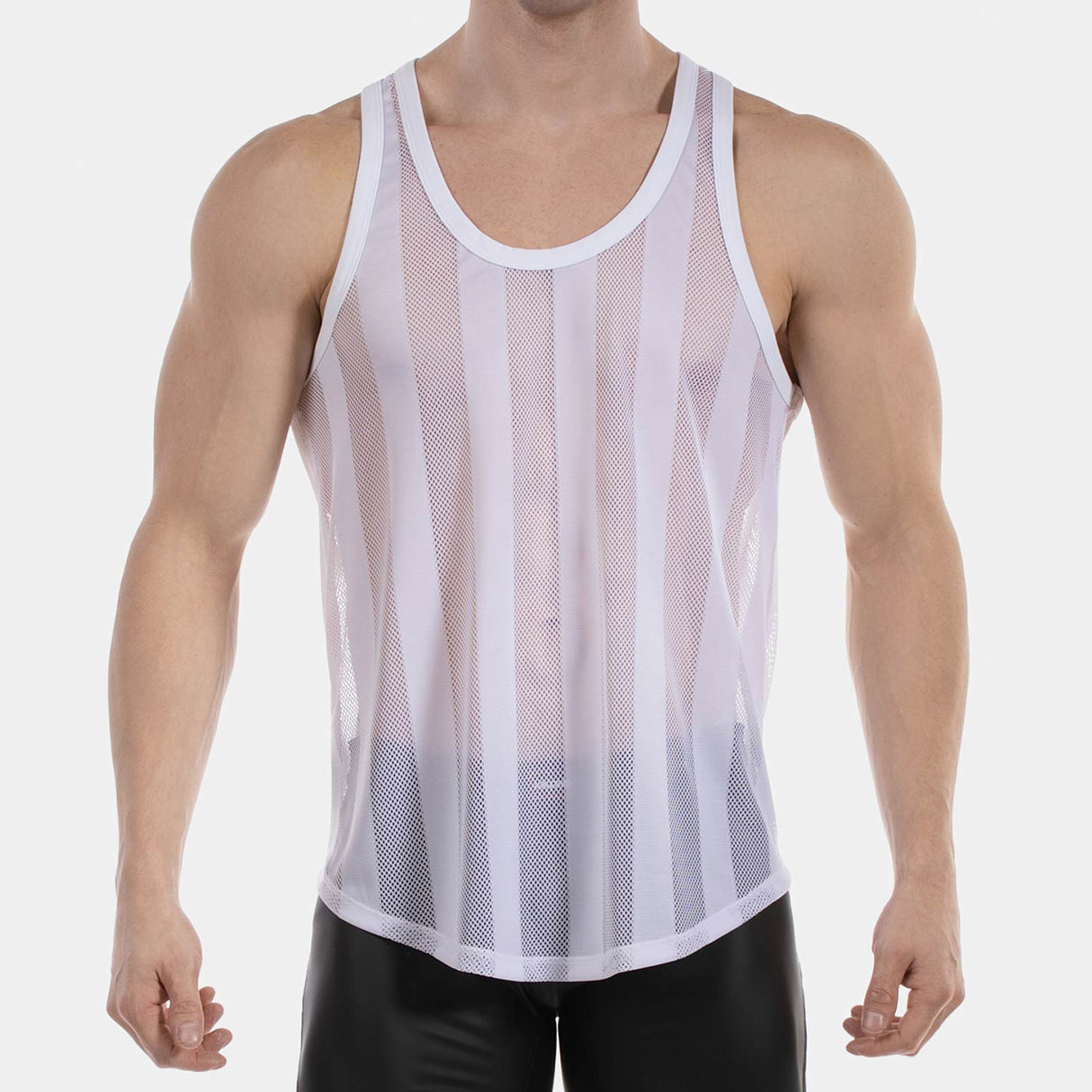 Barcode Berlin Tank Top Tobias White
