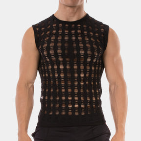 Barcode Berlin Tank Top Vinny Black