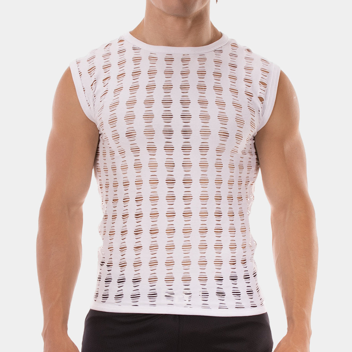 Barcode Berlin Tank Top Vinny White