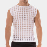 Barcode Berlin Tank Top Vinny White