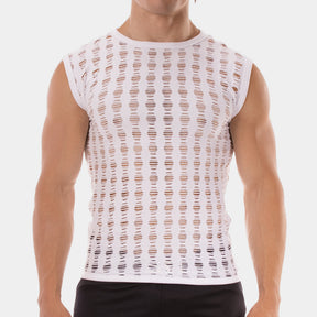 Barcode Berlin Tank Top Vinny White