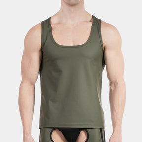 Barcode Berlin Tank Top Zan Army