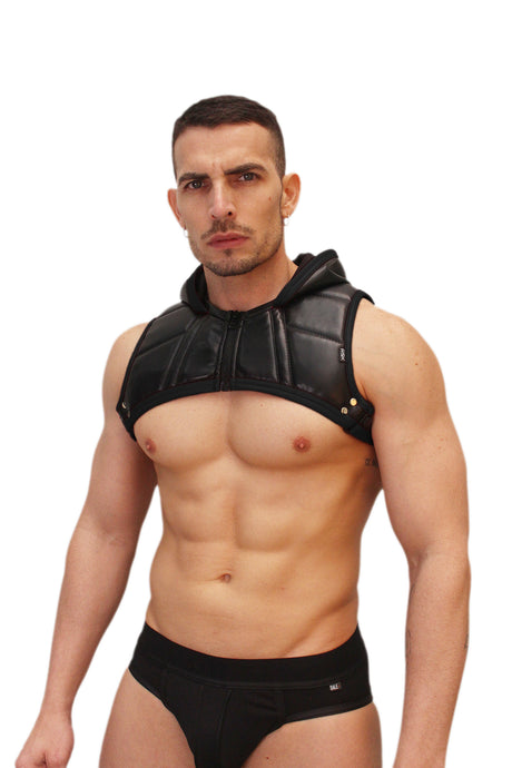 ROK Biker SWAT Crop Hoody Black