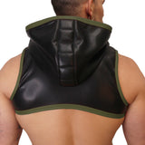 ROK Biker SWAT Crop Hoody Black Army
