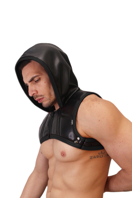 ROK Biker SWAT Crop Hoody Black