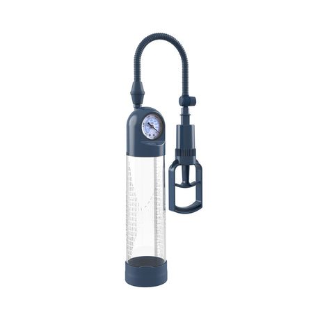 Boners Air Gauge Penis Pump 3 Size Blue