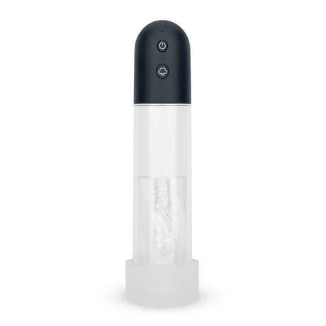 Boners Automatic Penis Pump with Masturbator Blue
