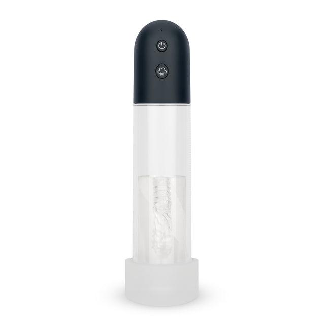 Boners Automatic Penis Pump with Masturbator Blue