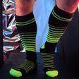 Breedwell After Dark Socks Neon Green
