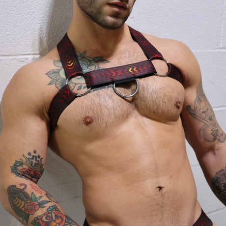 Breedwell Afterhours Bulldog Harness Fire
