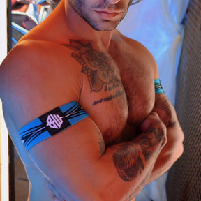 Breedwell Circuit Breaker Armbands Aqua Blue